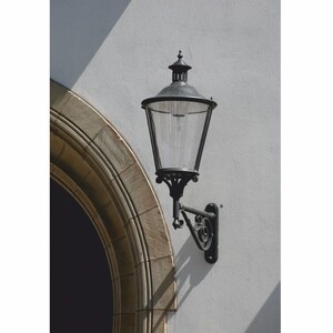 Casa Padrino Jugendstil Au�enwandleuchte Grau H. 131,5 cm - Au�enbeleuchtung