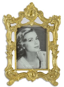 Casa Padrino Barock Bilderrahmen Gold 21,4 x H. 31,2 cm - Prunkvoller Bilderrahmen im Barockstil