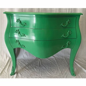 Casa Padrino Barock Kommode mit 3 Schubladen Grn 120 cm - 1B Ware