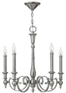 Casa Padrino Barock Kronleuchter Antik Silber  61 x H. 63,5 cm - Eleganter Kronleuchter im Barockstil - Barock Lampen