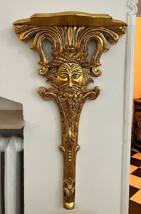 Casa Padrino Barock Wandkonsole Gold - Prunkvolle Wanddeko Konsole im Barockstil - Barock Deko Accessoires - Barock Mbel - Barock Interior