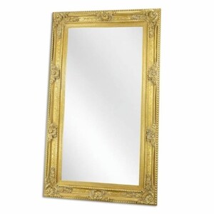 Casa Padrino Barock Spiegel Gold H. 217 cm - Barockstil Wandspiegel
