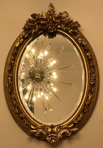 Casa Padrino Barock Spiegel Gold - Prunkvoller Wandspiegel mit eleganten Verzierungen - Handgefertigter Barock Garderoben Spiegel - Barockstil Wandspiegel - Barock M�bel - Edel & Prunkvoll