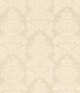 Casa Padrino Barock Textiltapete Creme 10,05 x 0,53 m - Tapete im Barockstil