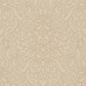 Casa Padrino Barock Textiltapete Beige / Braun 10,05 x 0,53 m - Deko Accessoires