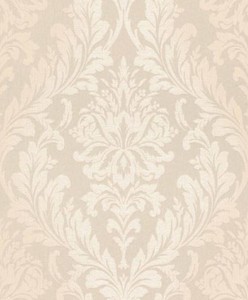 Casa Padrino Barock Textiltapete Creme 10,05 x 0,53 m - Wohnzimmer Tapete - Deko Accessoires im Barockstil