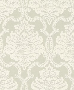 Casa Padrino Barock Textiltapete Creme / Wei� 10,05 x 0,53 m - Barock Tapete - Deko Accessoires