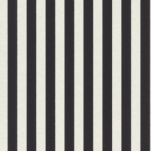 Casa Padrino Barock Textiltapete Schwarz / Wei� 10,05 x 0,53 m - Barock Tapete mit Streifen