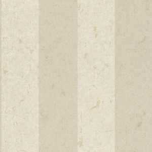 Casa Padrino Barock Vliestapete Creme 10,05 x 0,53 m - Tapete mit Streifen - Deko Accessoires