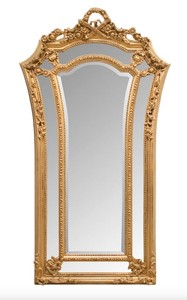 Casa Padrino Barock Wandspiegel Gold 115 x H. 207 cm - Barockstil Spiegel Antik Stil Mbel