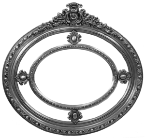 Casa Padrino Barock Wandspiegel Silber 125 x H. 120 cm - Handgefertigter ovaler Barock Spiegel mit wundersch�nen Verzierungen