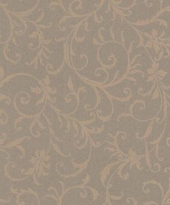 Casa Padrino Barock Textiltapete Taupe 10,05 x 0,53 m - Tapete im Barockstil - Deko Accessoires