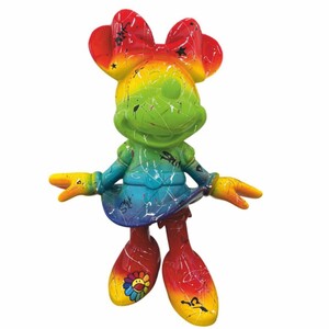 Casa Padrino Deko Skulptur Bunt H. 110 cm - Gro�e Garten Deko Figur