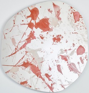Casa Padrino Designer Wandspiegel Rot 100 x H. 105 cm - Moderner Design Spiegel - Luxus Kollektion