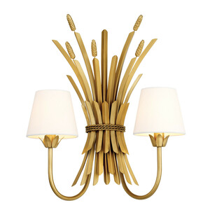 Casa Padrino Luxus Wandleuchte Antik Gold 47 x 24 x H. 53 cm - Hotel & Restaurant Wandlampe