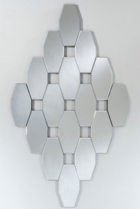 Casa Padrino Designer Wohnzimmer Spiegel / Wandspiegel 84 x H. 145 cm - Luxus Deko Accessoires