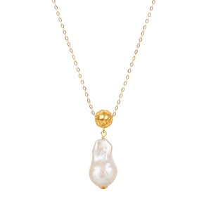 Casa Padrino Halskette Conta de Viana aus 19,2Kt Gold mit Barockperle