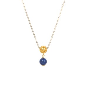 Casa Padrino Halskette Conta de Viana aus 19,2Kt Gold mit Lapislazuli