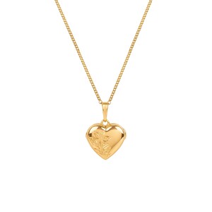 Casa Padrino Halskette Offenes Herz aus 19,2Kt Gold