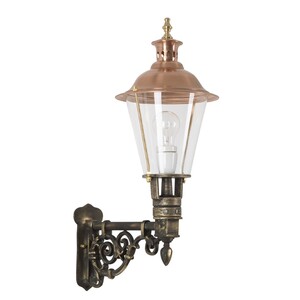 Casa Padrino Jugendstil Au�enwandleuchte 22 x 40 x H. 65 cm - Verschiedene Farben - Nostalgische Wetterfeste Au�enleuchte
