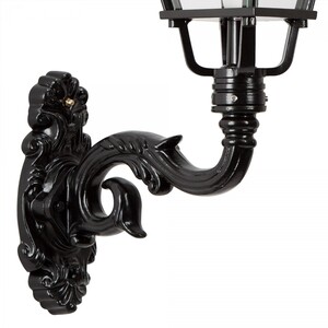 Casa Padrino Jugendstil Au�enwandleuchte 25 x 42 x H. 87 cm - Verschiedene Farben - Nostalgische Wetterfeste Au�enleuchte