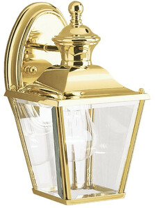 Casa Padrino Jugendstil Au�enwandleuchte Gold 14,7 x 17 x H. 26,3 cm - Nostalgische Balkon Garten Terrassen Au�enleuchte - Nostalgische Au�enleuchten