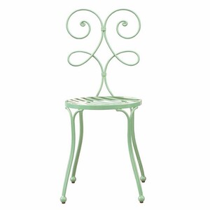 Casa Padrino Jugendstil Gartenstuhl Mintgr�n H. 85 cm - Jugendstil Garten M�bel