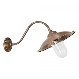 Casa Padrino Jugendstil Hofleuchte 35 x 58 x H. 35 cm - Bronze - Nostalgische Wetterfeste Au�enleuchte