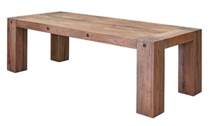 Casa Padrino Landhausstil Massivholz Esstisch Braun - Verschiedene Gr��en - Esszimmer M�bel