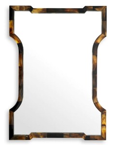 Casa Padrino Luxus Spiegel Braun / Naturfarben H. 130 cm - Luxus Qualit�t