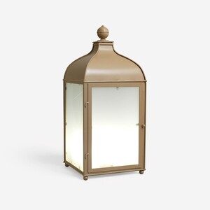Casa Padrino Luxus Au�en Laterne Gold B. 36 x H. 80 cm - Handgefertigte Laterne aus Schmiedeeisen - Luxus Kollektion - Edel & Prunkvoll