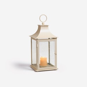 Casa Padrino Luxus Au�en Laterne Grau B. 26 x H. 60 cm - Handgefertigte Laterne aus Schmiedeeisen - Luxus Kollektion - Edel & Prunkvoll