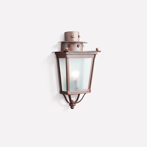Casa Padrino Luxus Au�en Laterne Rostbraun B. 31 x H. 53 cm - Handgefertigte Laterne aus Schmiedeeisen - Luxus Kollektion - Edel & Prunkvoll