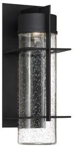 Casa Padrino Luxus LED Au�enwandleuchte Schwarz H. 41 cm - Luxus Au�enbeleuchtung