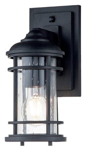 Casa Padrino Luxus Au�enwandleuchte Schwarz H. 29,2 cm - Luxus Au�enbeleuchtung