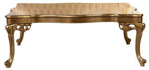 Casa Padrino Luxus Barock Couchtisch Antik Gold - Rechteckiger Barockstil Wohnzimmertisch - Barockstil Wohnzimmer M�bel - Handgefertigte Barock M�bel - Luxus M�bel im Barockstil - Edel & Prunkvoll