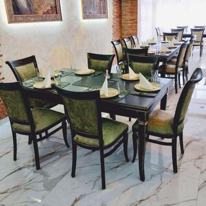 Casa Padrino Luxus Barock Esszimmer Set Schwarz / Gold - Barock Esszimmer M�bel