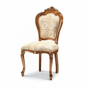 Casa Padrino Luxus Barock Esszimmer Stuhl Beige / Braun / Gold - Barock M�bel - Made in Italy