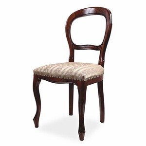 Casa Padrino Luxus Barock Esszimmer Stuhl Gold / Dunkelbraun H. 97 cm - Esszimmer M�bel