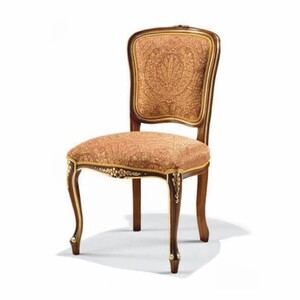 Casa Padrino Luxus Barock Esszimmer Stuhl Braun / Gold H. 98 cm - Barock M�bel - Made in Italy