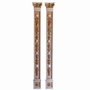 Casa Padrino Luxus Barock Pilaster Set H. 229 cm - Barock Interior - Made in Italy