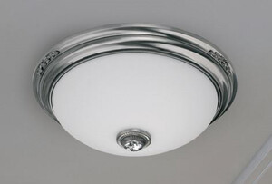 Casa Padrino Luxus Barock Kristall Deckenleuchte Silber / Wei�  60 x H. 20 cm - Runde Barockstil Wohnzimmer Deckenlampe - Barock Leuchten - Barock M�bel - Edel & Prunkvoll