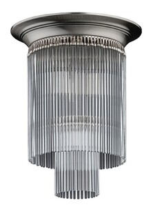 Casa Padrino Luxus Barock Deckenleuchte Silber  34 x H. 41 cm - Barockstil Leuchten