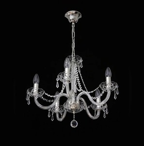 Casa Padrino Luxus Barock Kristall Kronleuchter Gold  55 x H. 45 cm - Prunkvolle Messing Kronleuchter mit b�hmischem Kristallglas - Barock M�bel - Edel & Prunkvoll