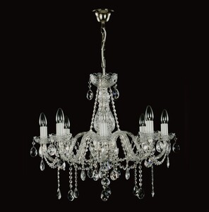 Casa Padrino Luxus Barock Kristall Kronleuchter Gold  67 x H. 56 cm - Prunkvolle Messing Kronleuchter mit b�hmischem Kristallglas - Barock M�bel - Edel & Prunkvoll