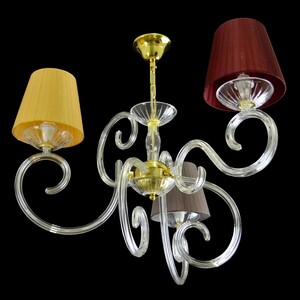 Casa Padrino Luxus Barock Kristall Kronleuchter Gold  75 x H. 58 cm - Prunkvolle Messing Kronleuchter mit b�hmischem Kristallglas - Barock M�bel - Edel & Prunkvoll