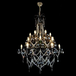 Casa Padrino Luxus Barock Kristall Kronleuchter Silber  95 x H. 130 cm - Prunkvolle Messing Kronleuchter mit b�hmischem Kristallglas - Barock M�bel - Edel & Prunkvoll