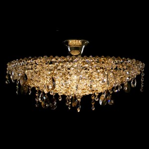 Casa Padrino Luxus Barock Kristall Wandleuchte Silber 50 x 25 x H. 20 cm - Prunkvolle Messing Wandleuchte mit b�hmischem Kristallglas - Barock M�bel - Edel & Prunkvoll