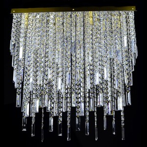 Casa Padrino Luxus Barock Kristall Wandleuchte Silber 50 x 50 x H. 40 cm - Prunkvolle Messing Wandleuchte mit b�hmischem Kristallglas - Barock M�bel - Edel & Prunkvoll