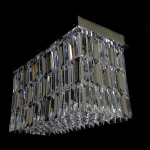 Casa Padrino Luxus Barock Kristall Wandleuchte Silber 60 x 30 x H. 35 cm - Prunkvolle Messing Wandleuchte mit b�hmischem Kristallglas - Barock M�bel - Edel & Prunkvoll